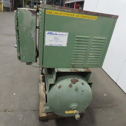 1 Hp 60 Gallon Reciprocating Duplex Air Compressor 230/460V 3Ph