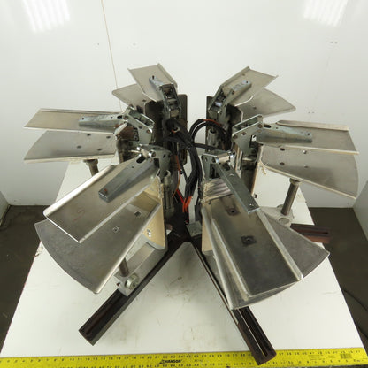 Maillefer MWB 1300P-S 18"-30" Adjustable Pneumatic Roller Coiler Spool Core