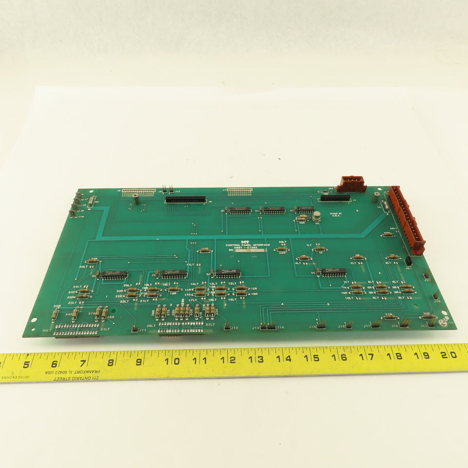 Kearney Trecker 1-21283 Control Panel Interface
