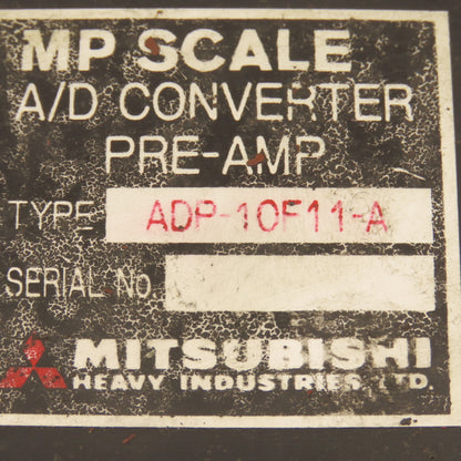 Mitsubishi ADP-10F11-A MP Scale A/D Converter Pre Amp