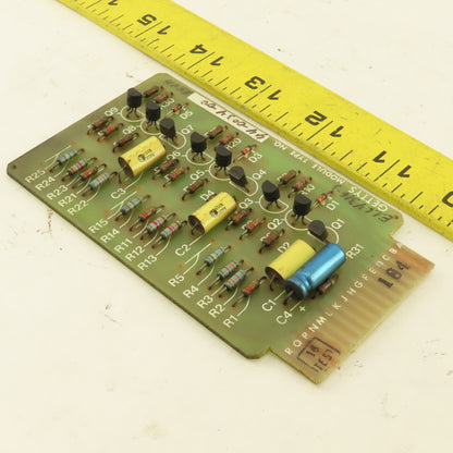 Gettys 44-0034-00 PC Circuit Board Card