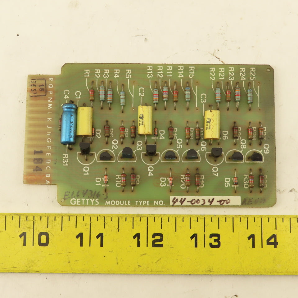 Gettys 44-0034-00 PC Circuit Board Card