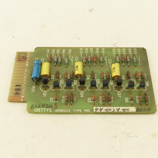 Gettys 44-0034-00 PC Circuit Board Card