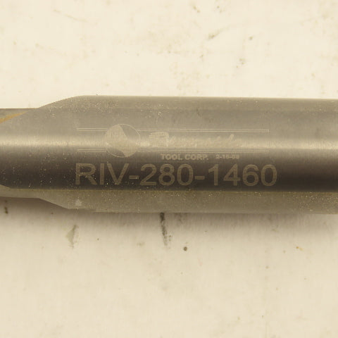 Riverside RIV-280-1460 7/16" Solid Carbide 2 Flute Down Cut Router Bit 3" OAL