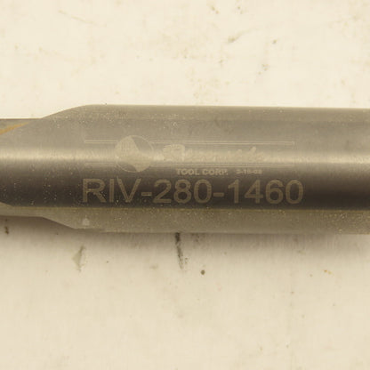 Riverside RIV-280-1460 7/16" Solid Carbide 2 Flute Down Cut Router Bit 3" OAL