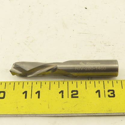 Riverside RIV-280-1460 7/16" Solid Carbide 2 Flute Down Cut Router Bit 3" OAL