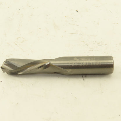 Riverside RIV-280-1460 7/16" Solid Carbide 2 Flute Down Cut Router Bit 3" OAL