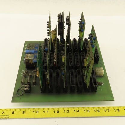 Gettys Circuit Board Card Holder Chassis Motherboard 25 Slot 10 Cards