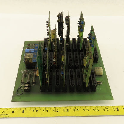Gettys Circuit Board Card Holder Chassis Motherboard 25 Slot 10 Cards