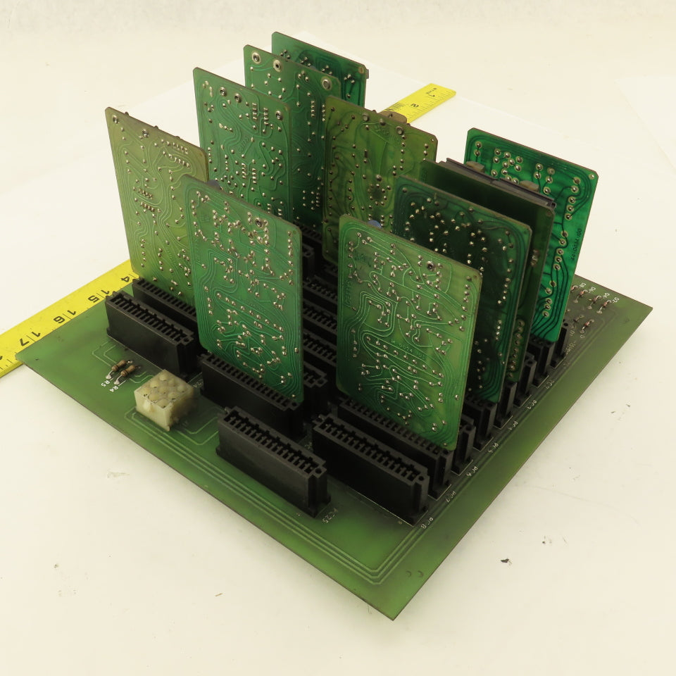 Gettys Circuit Board Card Holder Chassis Motherboard 25 Slot 10 Cards