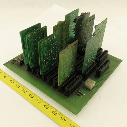 Gettys Circuit Board Card Holder Chassis Motherboard 25 Slot 10 Cards