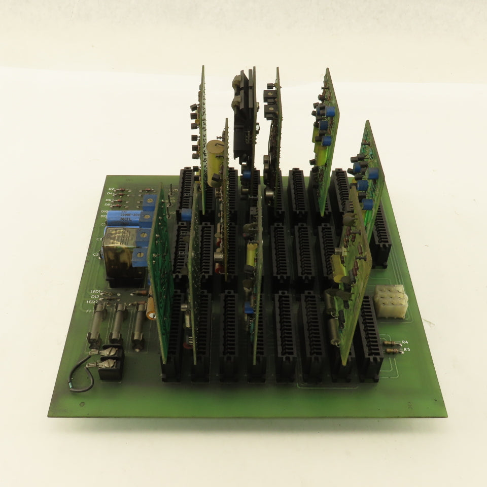 Gettys Circuit Board Card Holder Chassis Motherboard 25 Slot 10 Cards