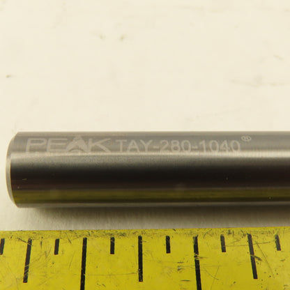 Peak TAY-280-1040 3/8" Solid Carbide 2 Flute Down Cut Router Bit 3" OAL