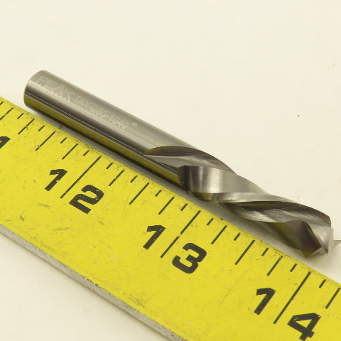 Peak TAY-280-1040 3/8" Solid Carbide 2 Flute Down Cut Router Bit 3" OAL