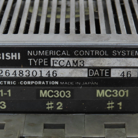 Mitsubishi FCAM3 Numerical Control System Slot Rack
