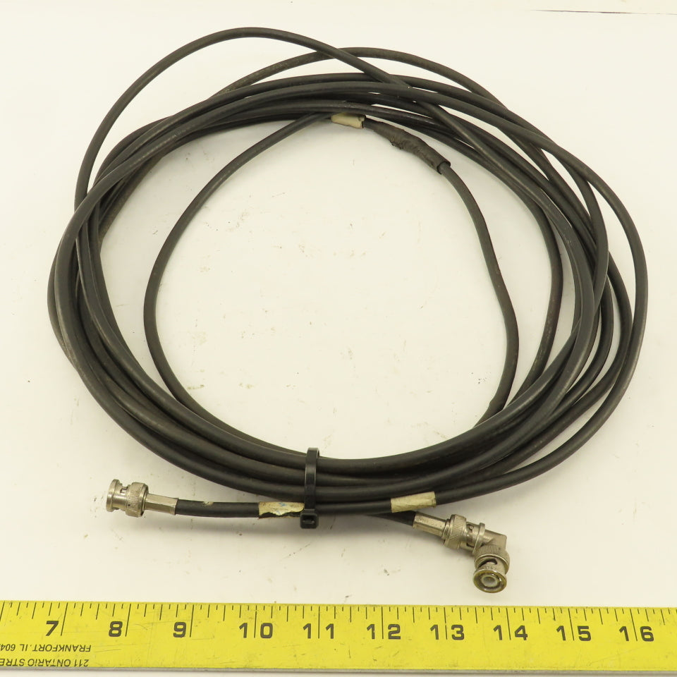 Belden Low Noise Coax Cable Male Pin Twist Lock Connector 26'