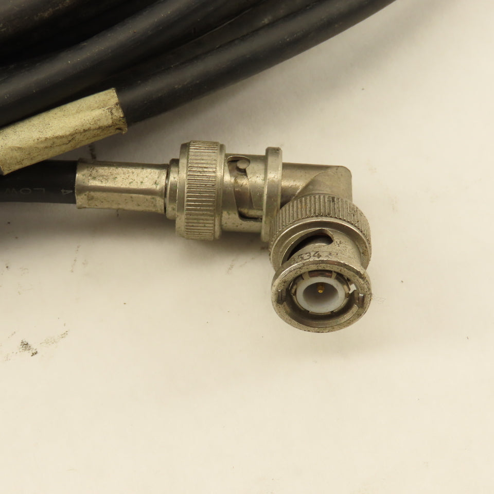 Belden Low Noise Coax Cable Male Pin Twist Lock Connector 26'