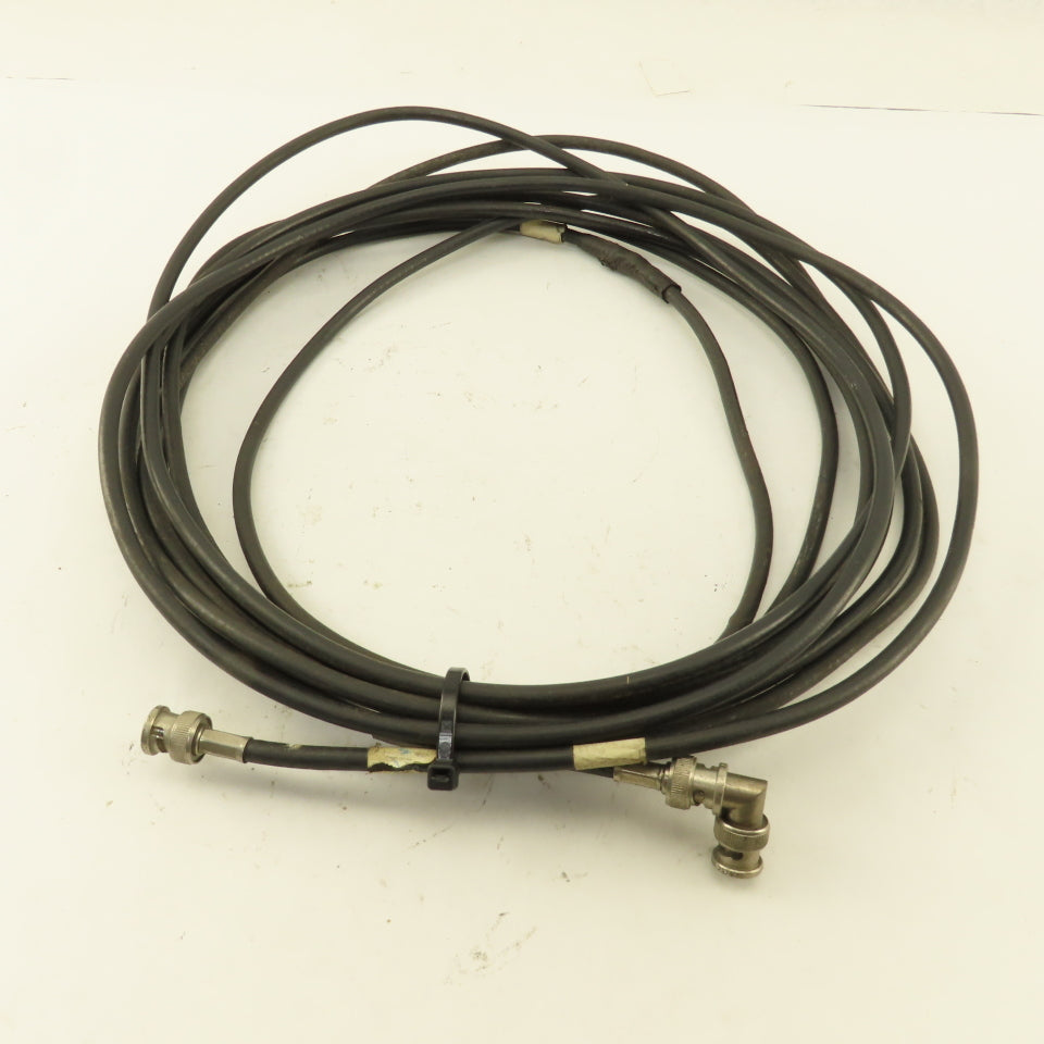 Belden Low Noise Coax Cable Male Pin Twist Lock Connector 26'