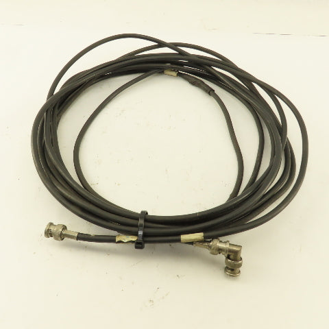 Belden Low Noise Coax Cable Male Pin Twist Lock Connector 26'