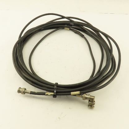 Belden Low Noise Coax Cable Male Pin Twist Lock Connector 26'