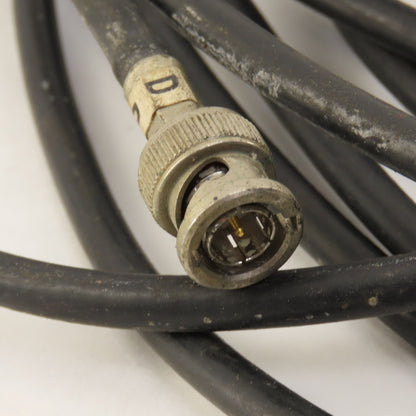 Belden Low Noise Coax Cable Male Pin Twist Lock Connector 38'