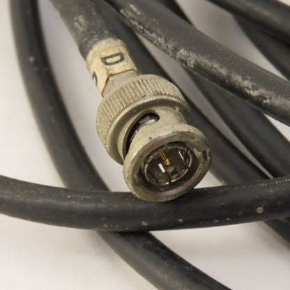 Belden Low Noise Coax Cable Male Pin Twist Lock Connector 38'