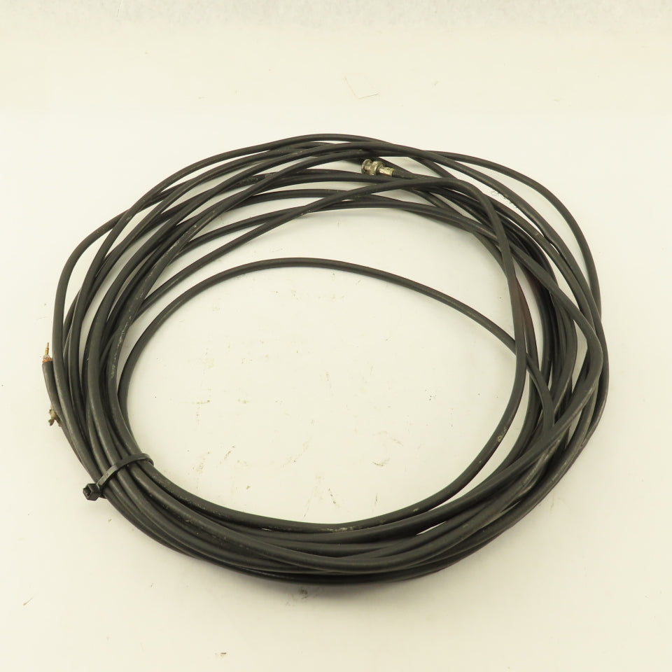 Belden Low Noise Coax Cable Male Pin Twist Lock Connector 38'