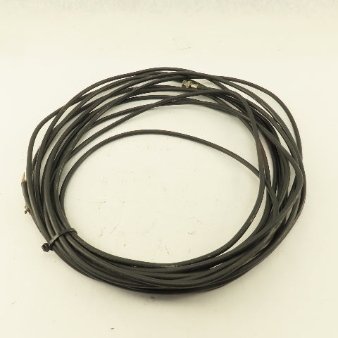 Belden Low Noise Coax Cable Male Pin Twist Lock Connector 38'