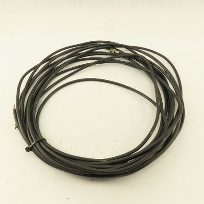 Belden Low Noise Coax Cable Male Pin Twist Lock Connector 38'