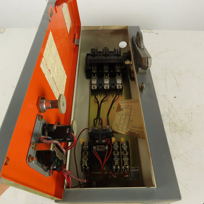 Allen Bradley 712-AAH2478 600V 3Ph 5Hp MAX Combination Starter Disconnect 208V