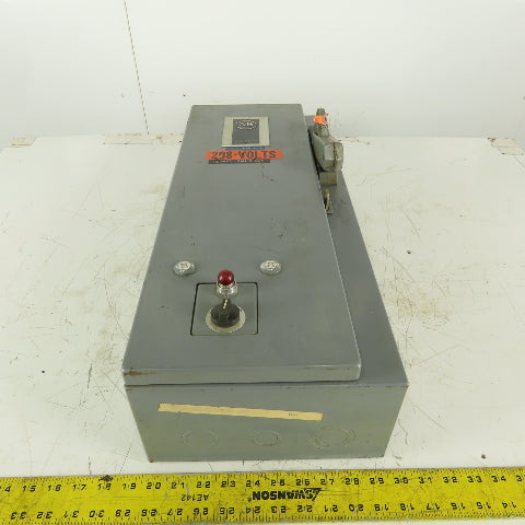 Allen Bradley 712-AAH2478 600V 3Ph 5Hp MAX Combination Starter Disconnect 208V