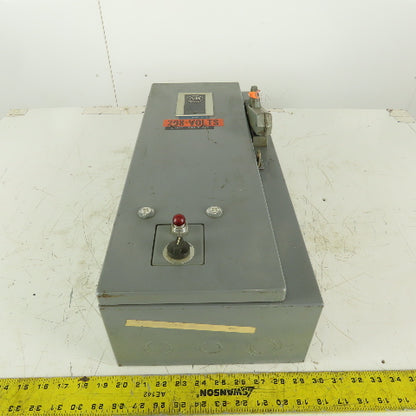 Allen Bradley 712-AAH2478 600V 3Ph 5Hp MAX Combination Starter Disconnect 208V