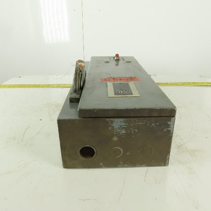 Allen Bradley 712-AAH2478 600V 3Ph 5Hp MAX Combination Starter Disconnect 208V