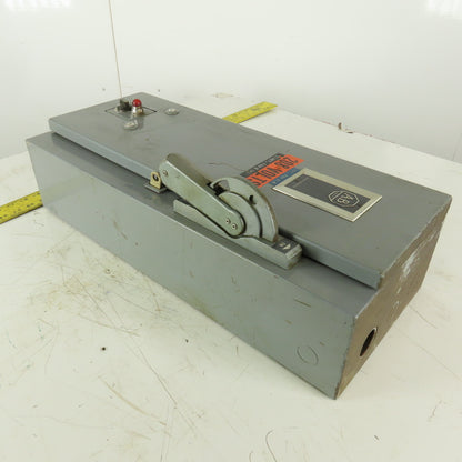 Allen Bradley 712-AAH2478 600V 3Ph 5Hp MAX Combination Starter Disconnect 208V