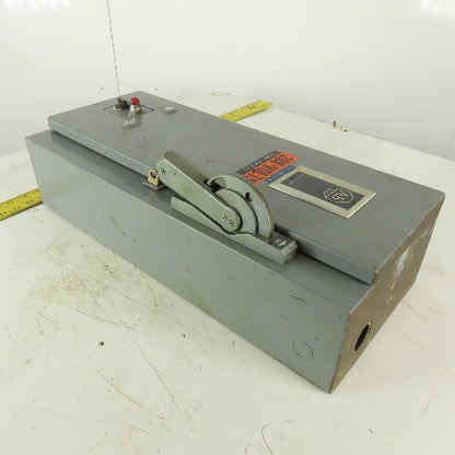 Allen Bradley 712-AAH2478 600V 3Ph 5Hp MAX Combination Starter Disconnect 208V