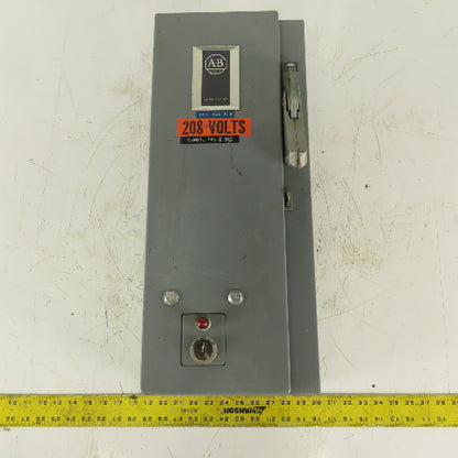 Allen Bradley 712-AAH2478 600V 3Ph 5Hp MAX Combination Starter Disconnect 208V