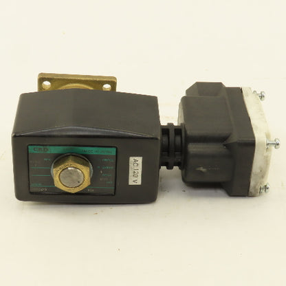 CKD GAB452-5 120V Manifold Mount Solenoid Valve