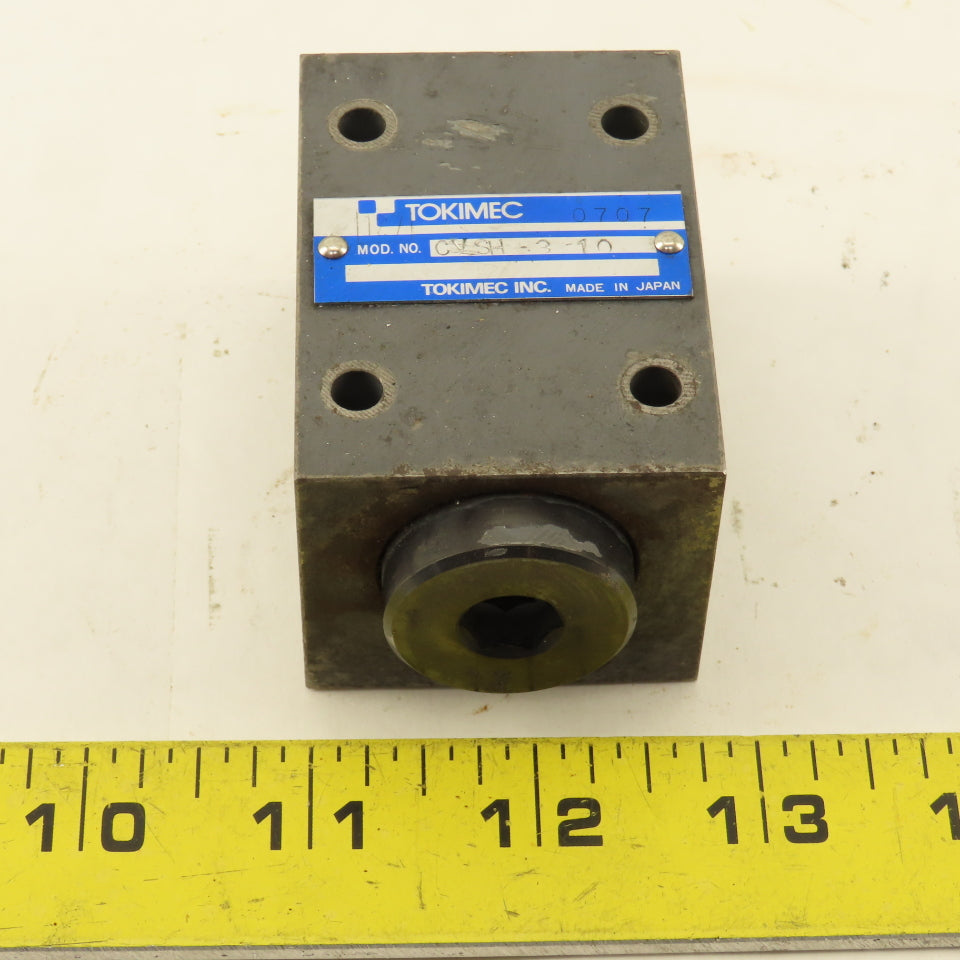 Tokimec CVSH-3-10 Size 1/4 Hydraulic Shuttle Valve 10L/Min