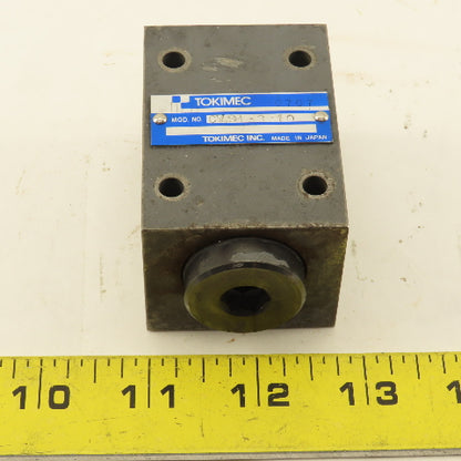 Tokimec CVSH-3-10 Size 1/4 Hydraulic Shuttle Valve 10L/Min