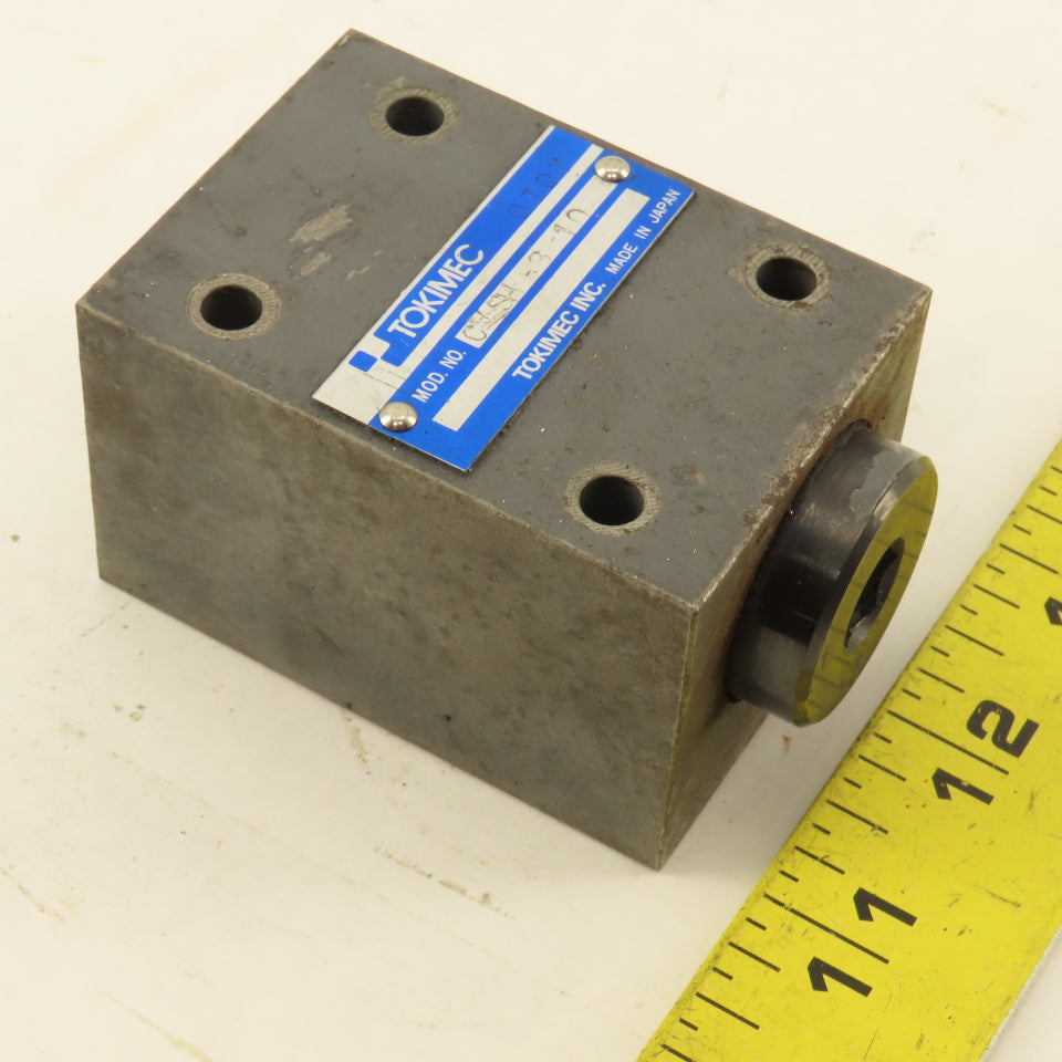 Tokimec CVSH-3-10 Size 1/4 Hydraulic Shuttle Valve 10L/Min