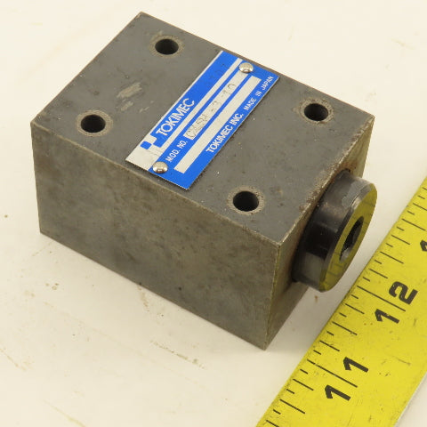 Tokimec CVSH-3-10 Size 1/4 Hydraulic Shuttle Valve 10L/Min