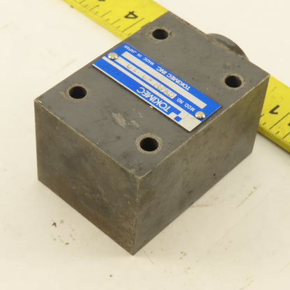 Tokimec CVSH-3-10 Size 1/4 Hydraulic Shuttle Valve 10L/Min