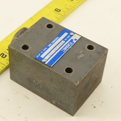 Tokimec CVSH-3-10 Size 1/4 Hydraulic Shuttle Valve 10L/Min