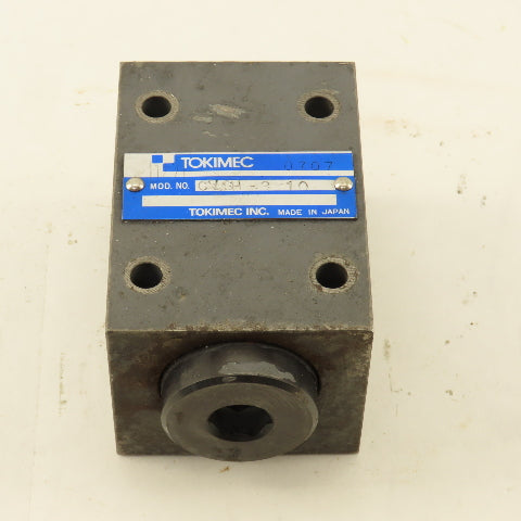 Tokimec CVSH-3-10 Size 1/4 Hydraulic Shuttle Valve 10L/Min