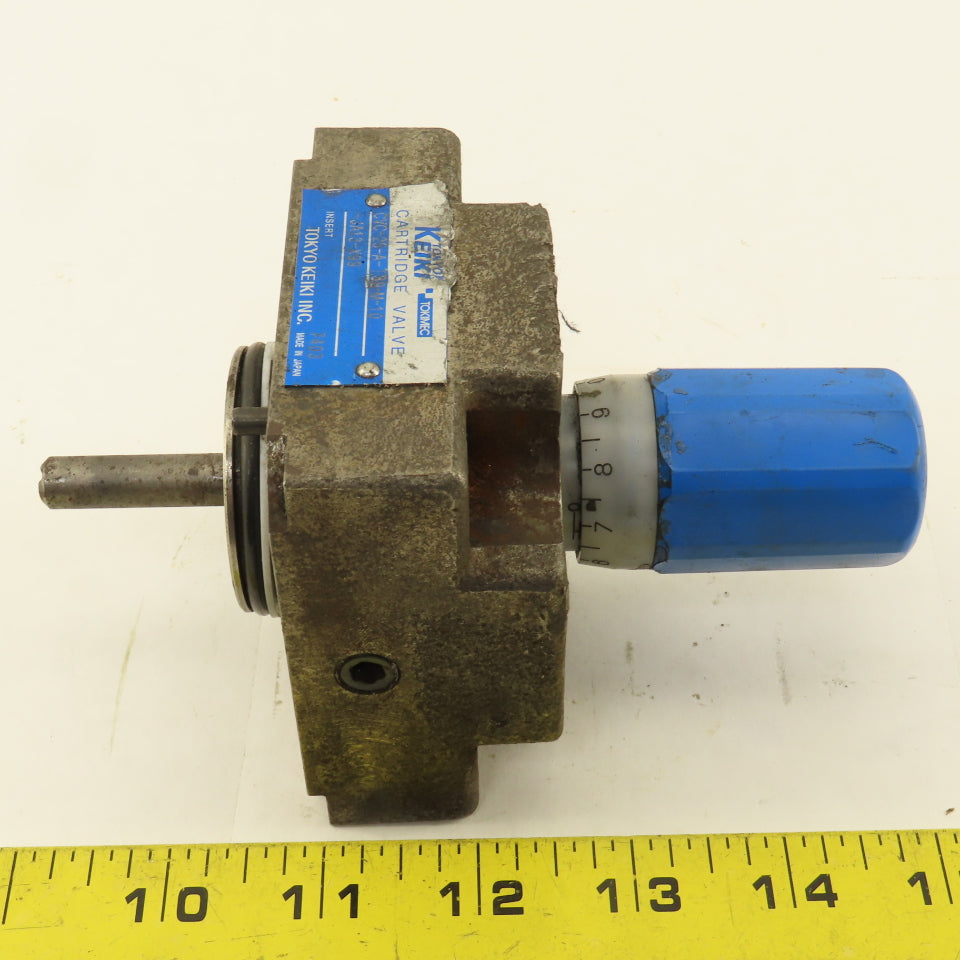 Tokimec Keiki CVC-25-A-T39-M-10-JA13-X99 Cartridge Valve