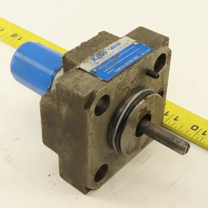 Tokimec Keiki CVC-25-A-T39-M-10-JA13-X99 Cartridge Valve