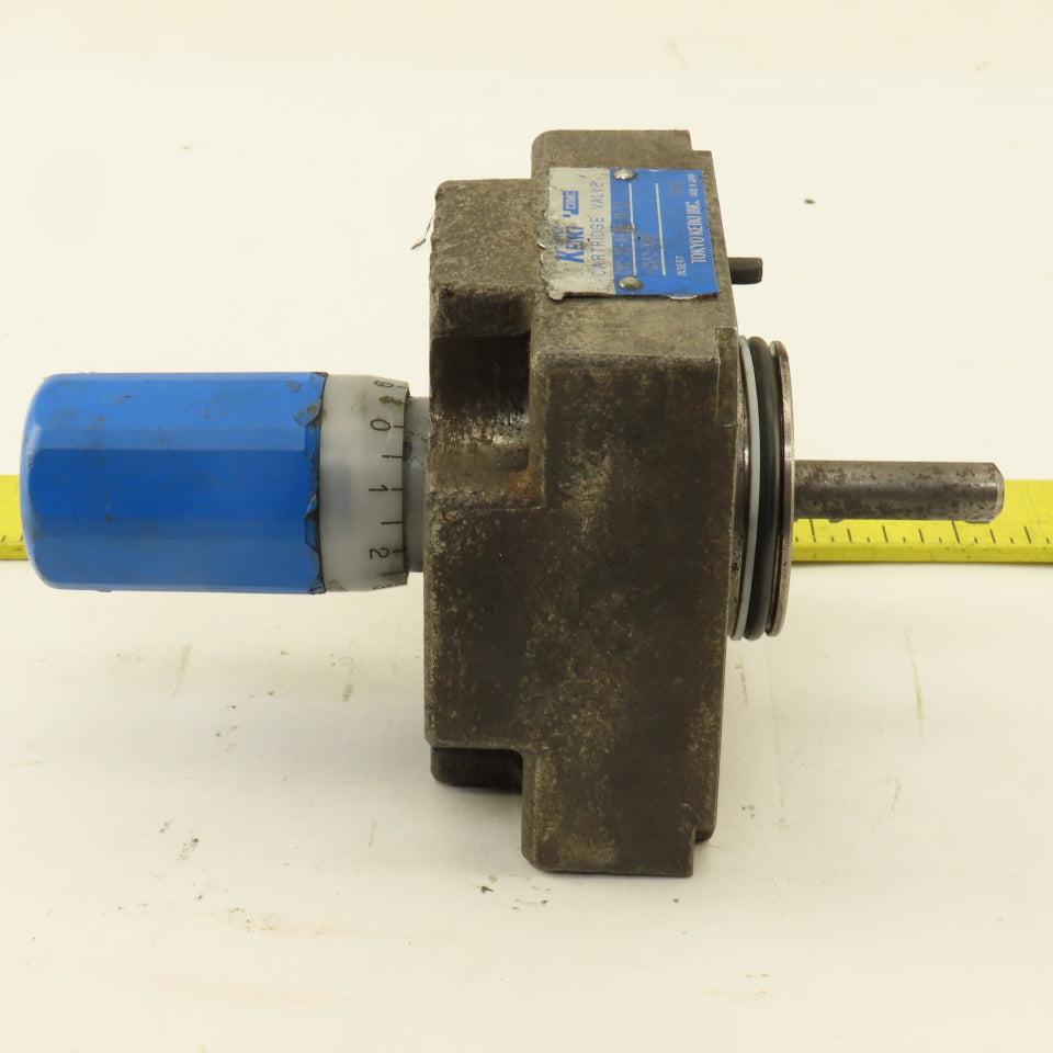 Tokimec Keiki CVC-25-A-T39-M-10-JA13-X99 Cartridge Valve