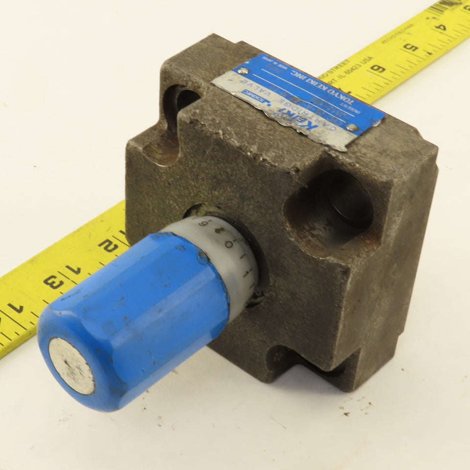 Tokimec Keiki CVC-25-A-T39-M-10-JA13-X99 Cartridge Valve