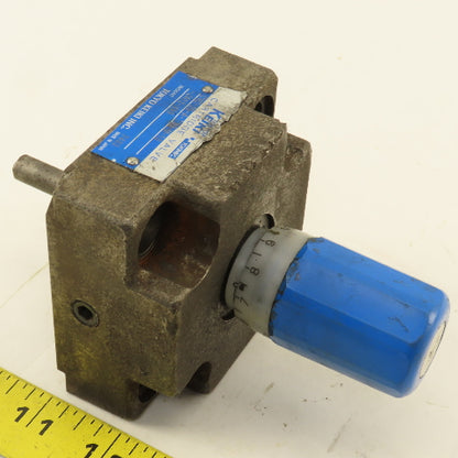 Tokimec Keiki CVC-25-A-T39-M-10-JA13-X99 Cartridge Valve