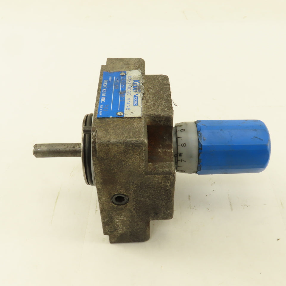 Tokimec Keiki CVC-25-A-T39-M-10-JA13-X99 Cartridge Valve
